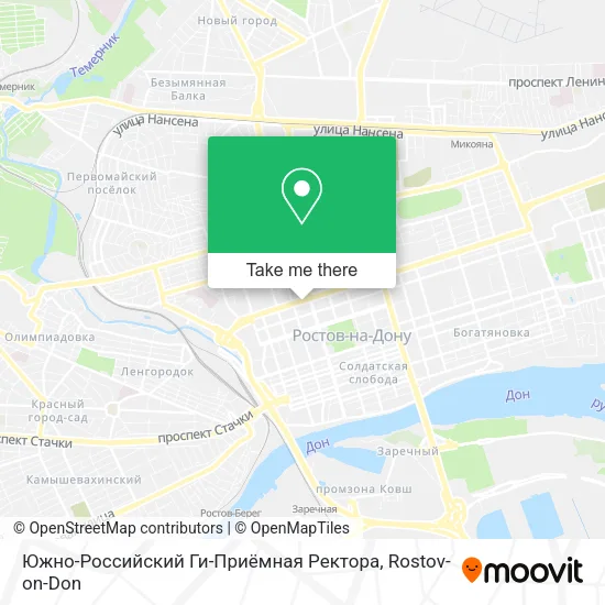 Южно-Российский Ги-Приёмная Ректора map