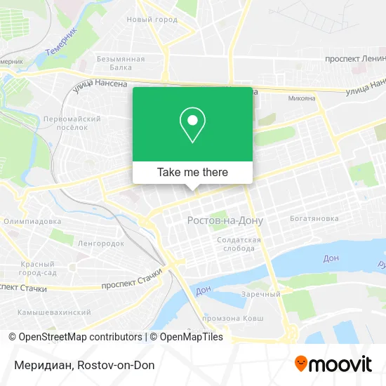 Меридиан map