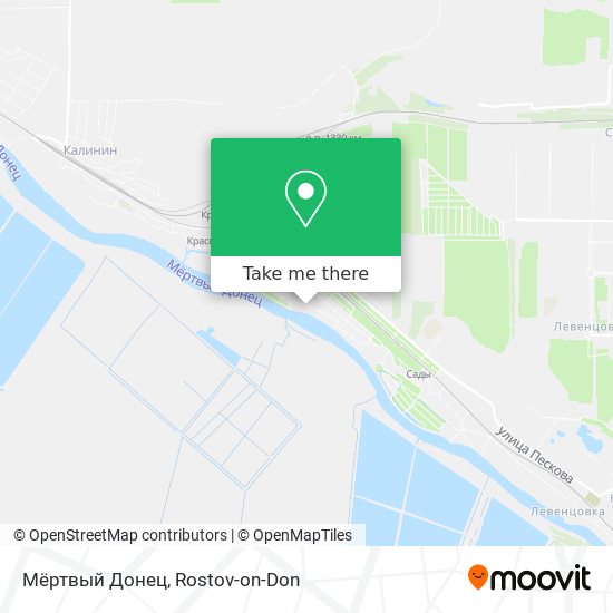 Мёртвый Донец map