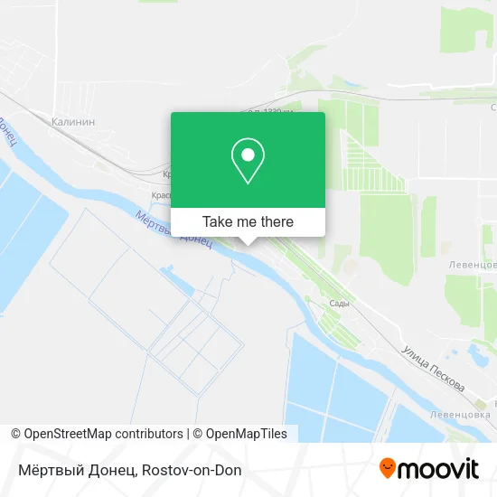 Мёртвый Донец map