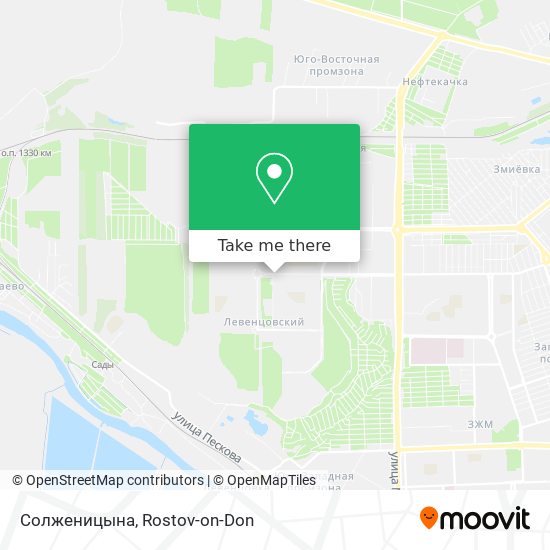 Солженицына map