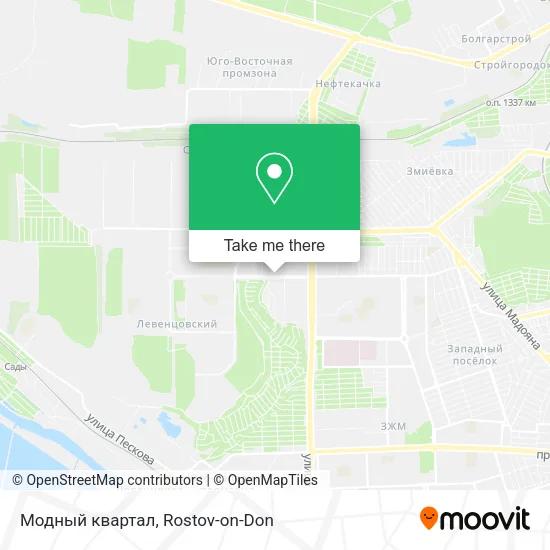 Модный квартал map