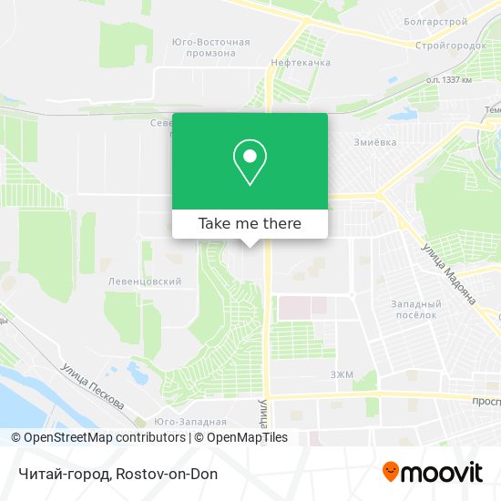 Читай-город map