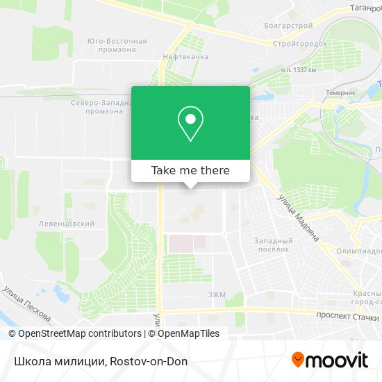 Школа милиции map