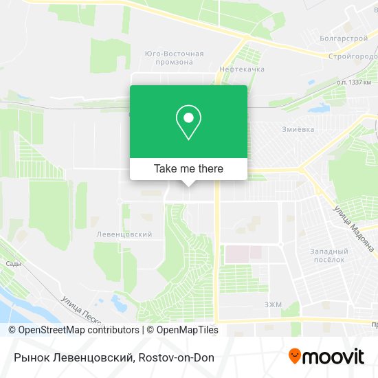 Рынок Левенцовский map