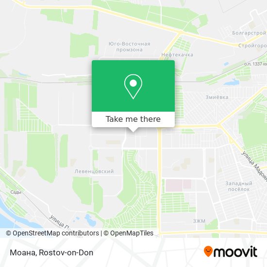 Моана map