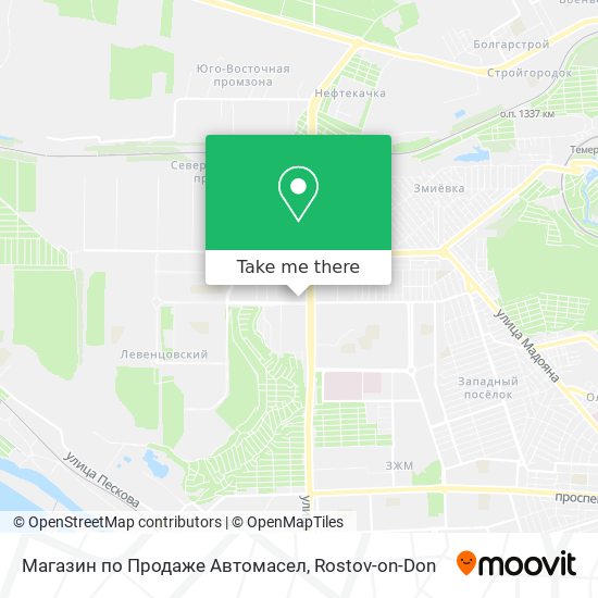 Магазин по Продаже Автомасел map
