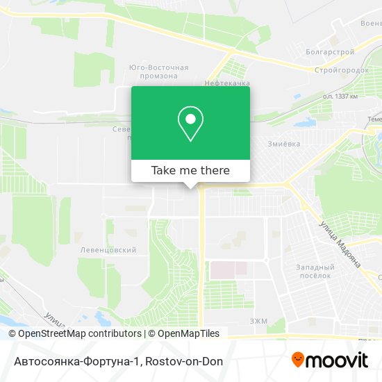 Автосоянка-Фортуна-1 map