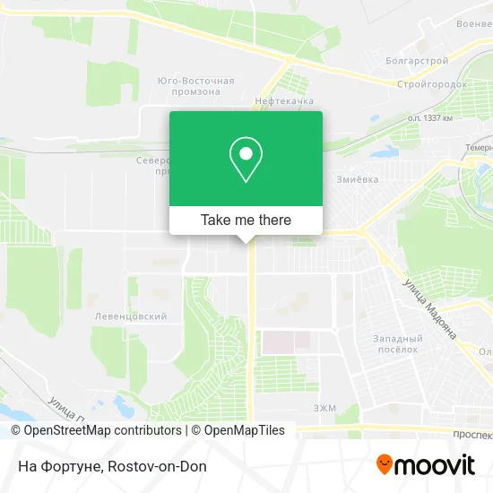На Фортуне map