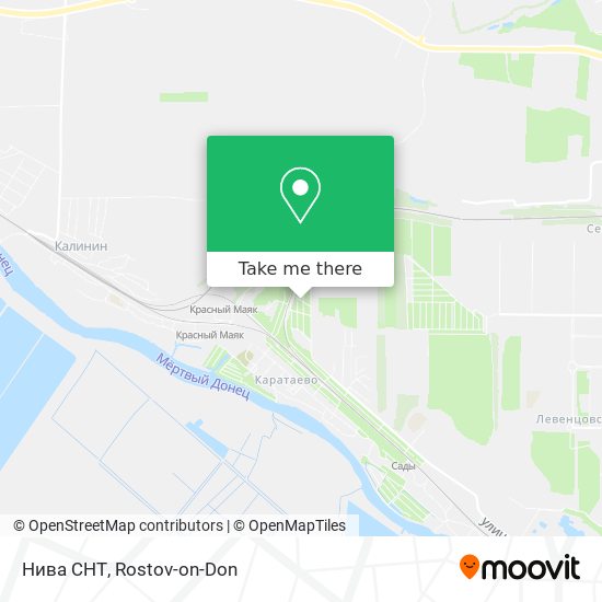 Нива СНТ map