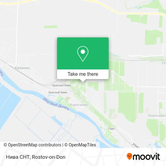 Нива СНТ map