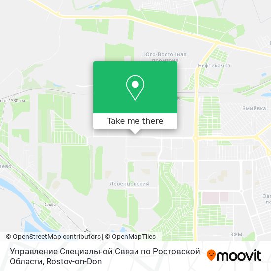 Управление Специальной Связи по Ростовской Области map