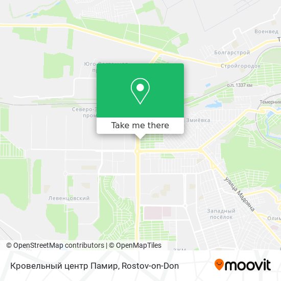 Кровельный центр Памир map