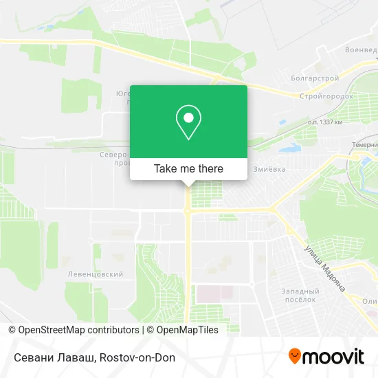 Севани Лаваш map