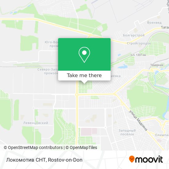 Локомотив СНТ map