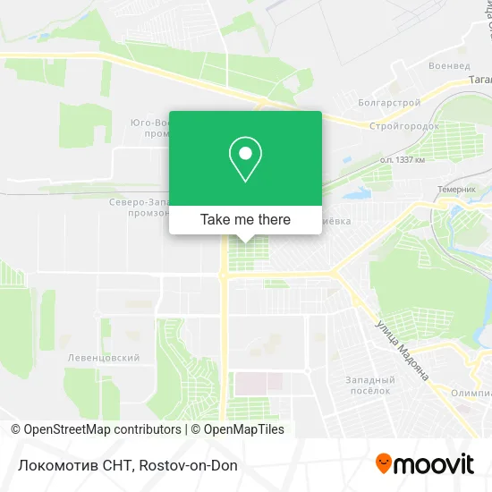 Локомотив СНТ map
