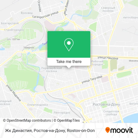 Жк Династия, Ростов-на-Дону map