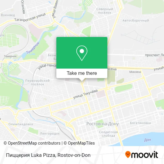 Пиццерия Luka Pizza map