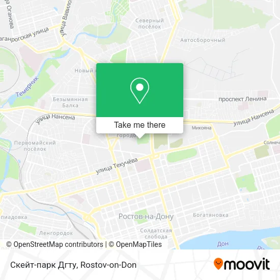 Скейт-парк Дгту map
