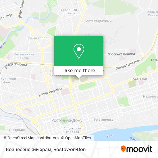 Вознесенский храм map