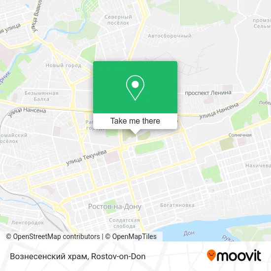 Вознесенский храм map
