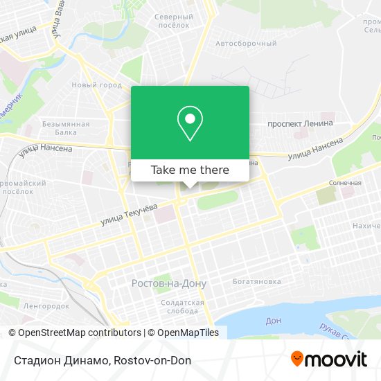 Стадион Динамо map