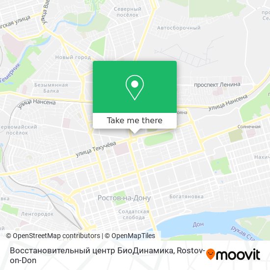 Восстановительный центр БиоДинамика map