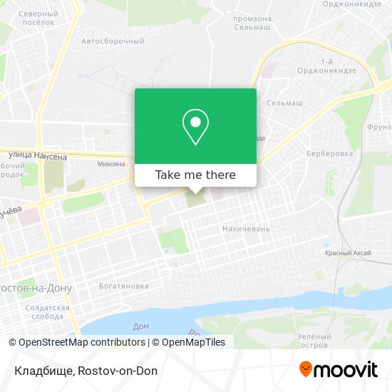 Кладбище map