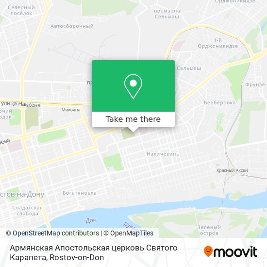 Армянская Апостольская церковь Святого Карапета map