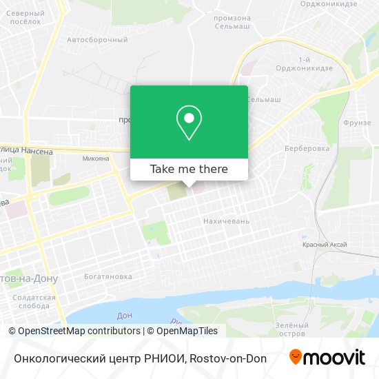 Онкологический центр РНИОИ map