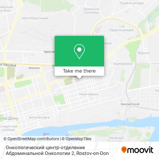 Онкологический центр-отделение Абдоминальной Онкологии 2 map