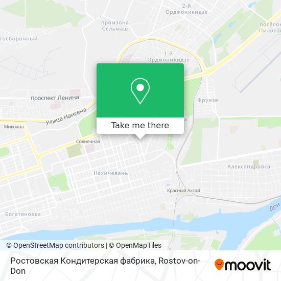Ростовская Кондитерская фабрика map