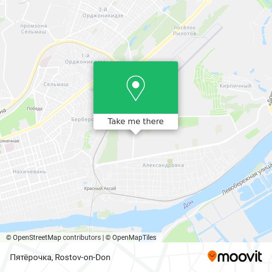 Пятёрочка map