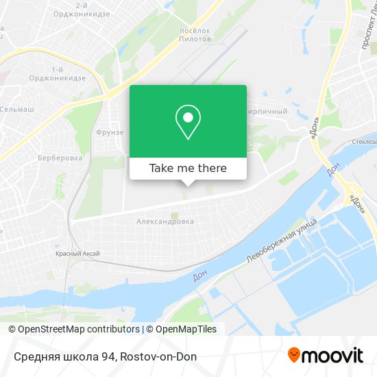 Средняя школа 94 map