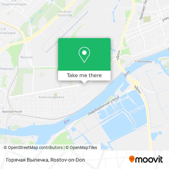 Горячая Выпечка map