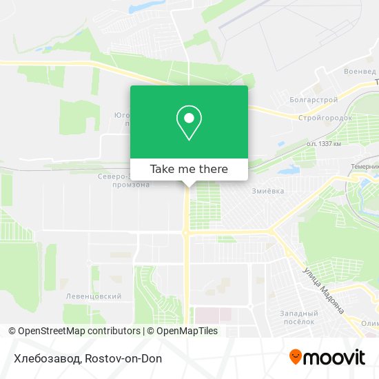 Хлебозавод map