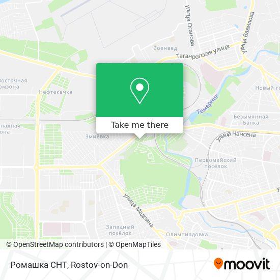 Ромашка СНТ map