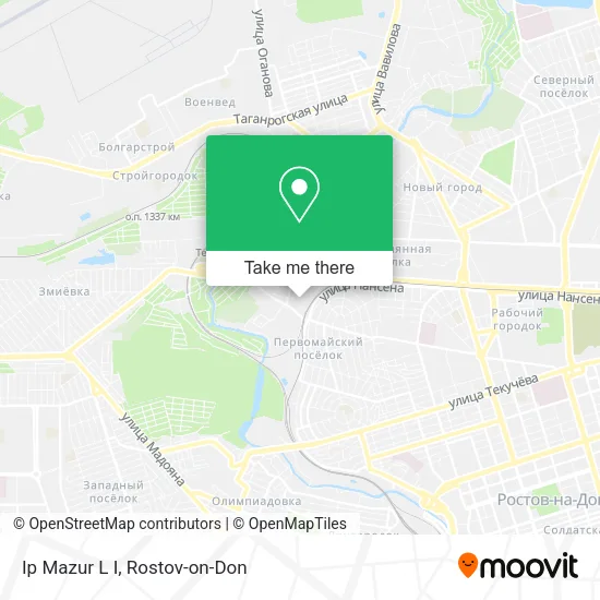 Ip Mazur L I map