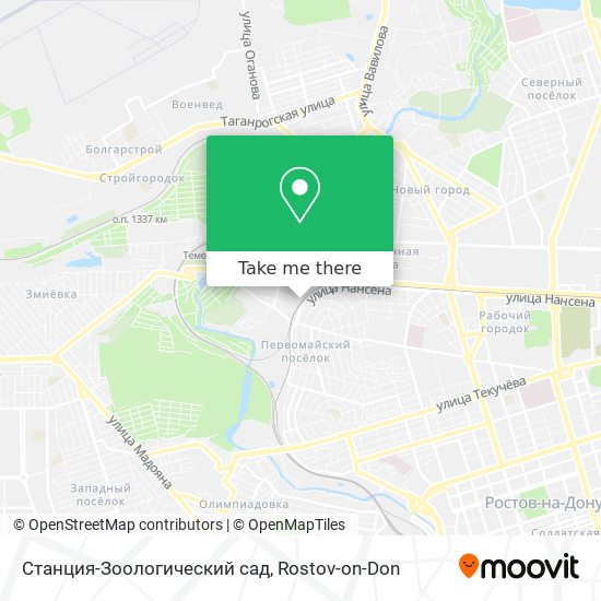 Станция-Зоологический сад map