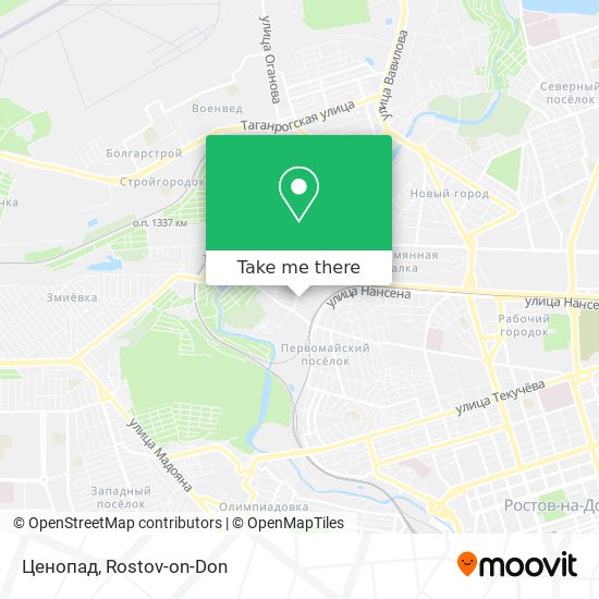 Ценопад map