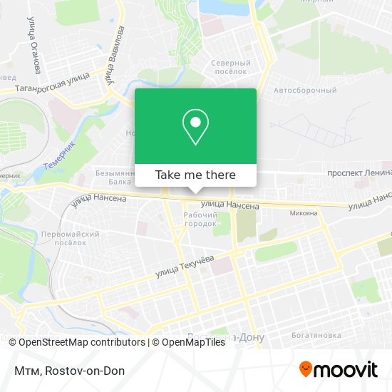 Мтм map