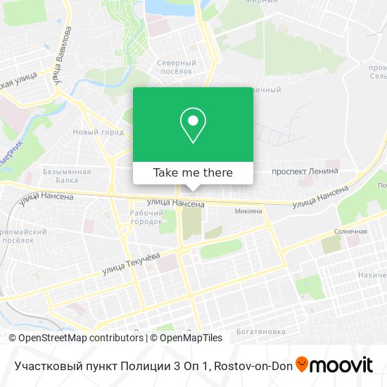 Участковый пункт Полиции 3 Оп 1 map