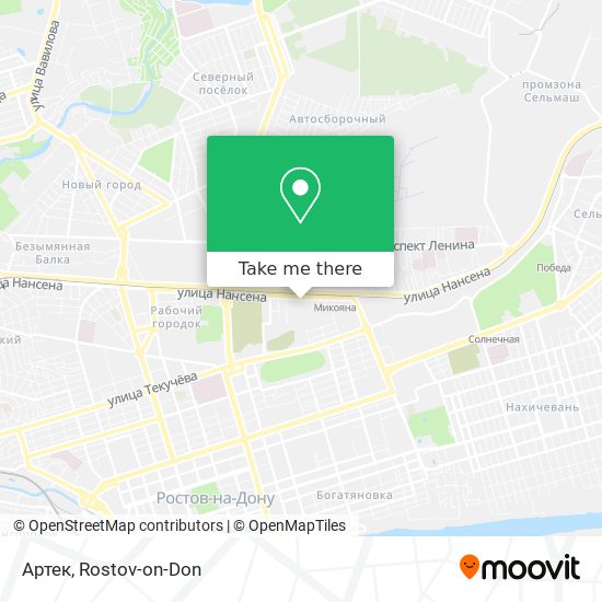 Артек map