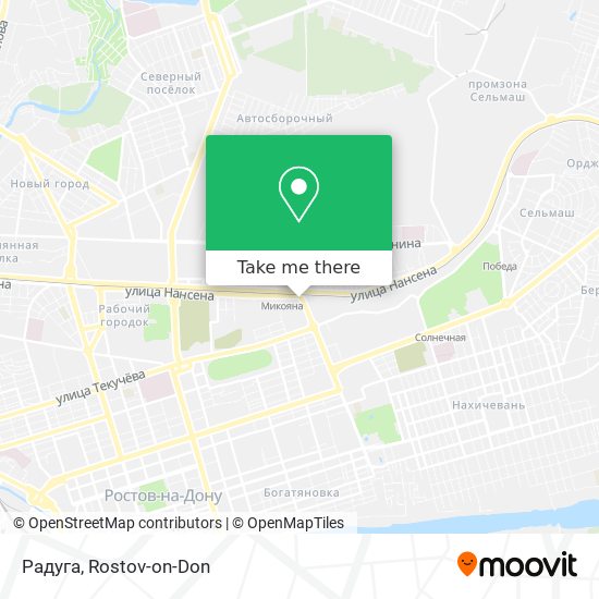 Радуга map