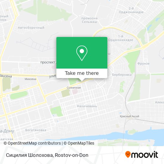 Сицилия Шолохова map