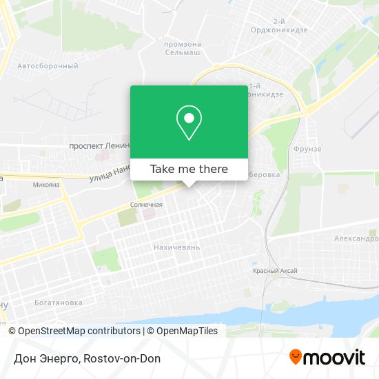 Дон Энерго map