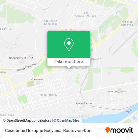 Семейная Пекарня Бабушка map
