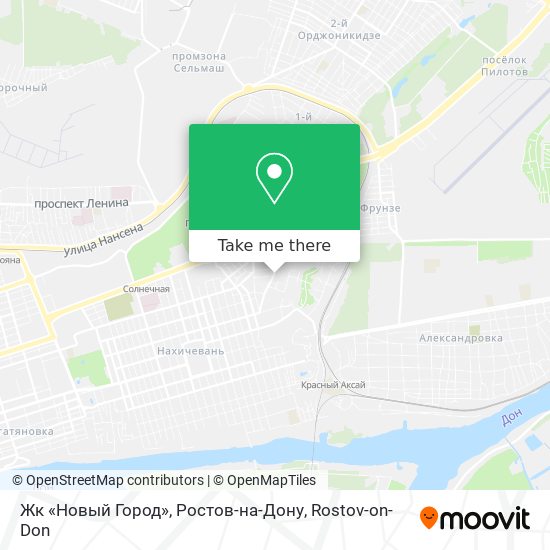 Жк «Новый Город», Ростов-на-Дону map