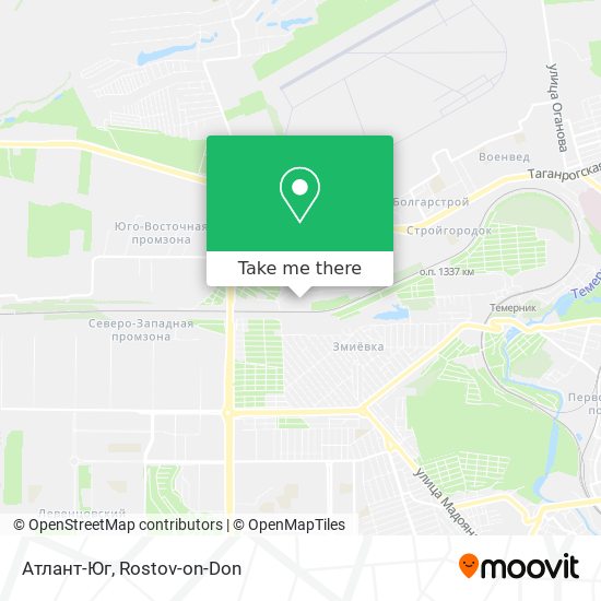 Атлант-Юг map