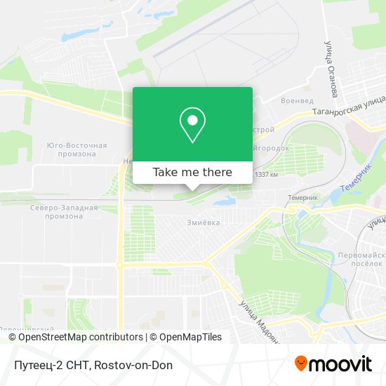 Путеец-2 СНТ map